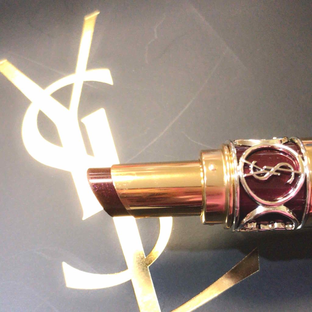 ルージュ ヴォリュプテ シャイン/YVES SAINT LAURENT BEAUTE/口紅を使ったクチコミ(1枚目)