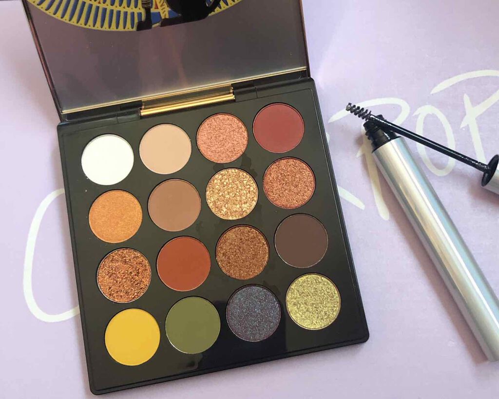 大英博物館 エジプトシリーズ アイシャドウパレット/ZEESEA/アイシャドウパレットを使ったクチコミ（2枚目）