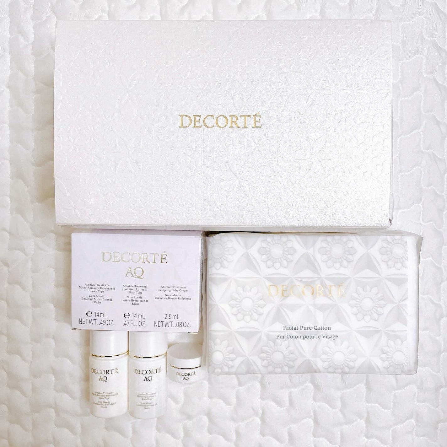 フェイシャル ピュア コットン/DECORTÉ/コットンを使ったクチコミ(1枚目)