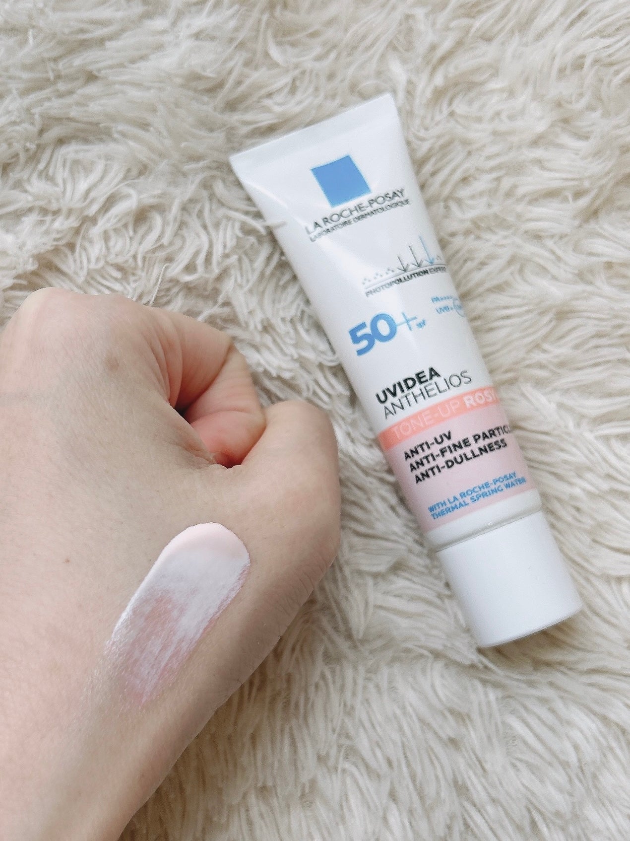 UVイデア XL プロテクショントーンアップ ローズ+/ラ ロッシュ ポゼ/日焼け止め・UVケアを使ったクチコミ(2枚目)