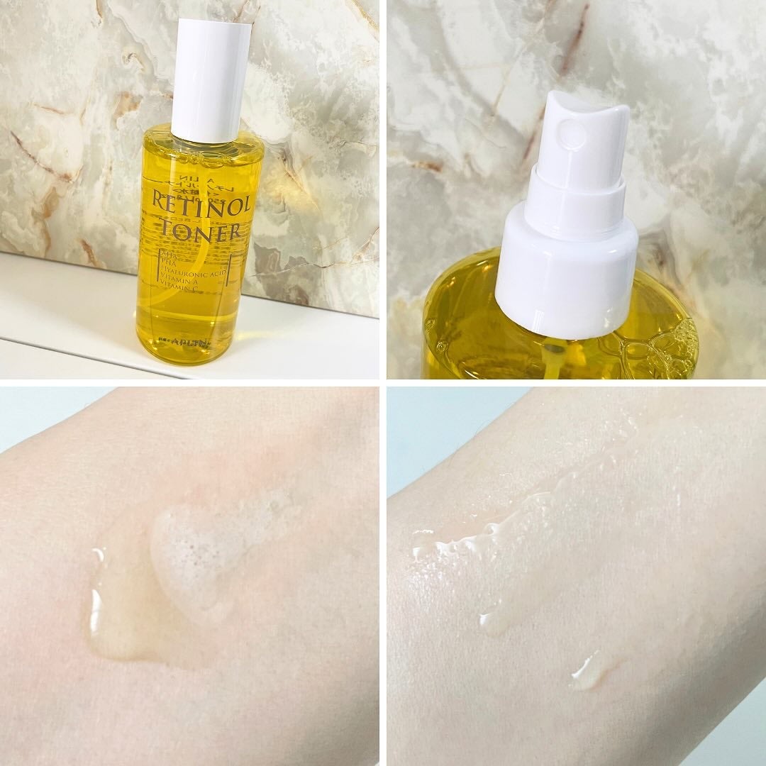 レチノールトナー/APLIN/ミスト状化粧水を使ったクチコミ(2枚目)