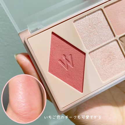 ウォンジョンヨ W デイリームードアップパレット /Wonjungyo/アイシャドウパレットを使ったクチコミ(6枚目)
