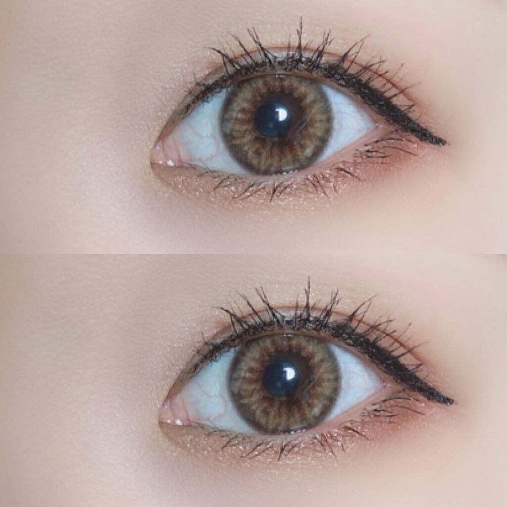 ダズリング3カラーワンデー(Dazzling 3color 1day )/OLOLA/ワンデー(1DAY)カラコンを使ったクチコミ(4枚目)