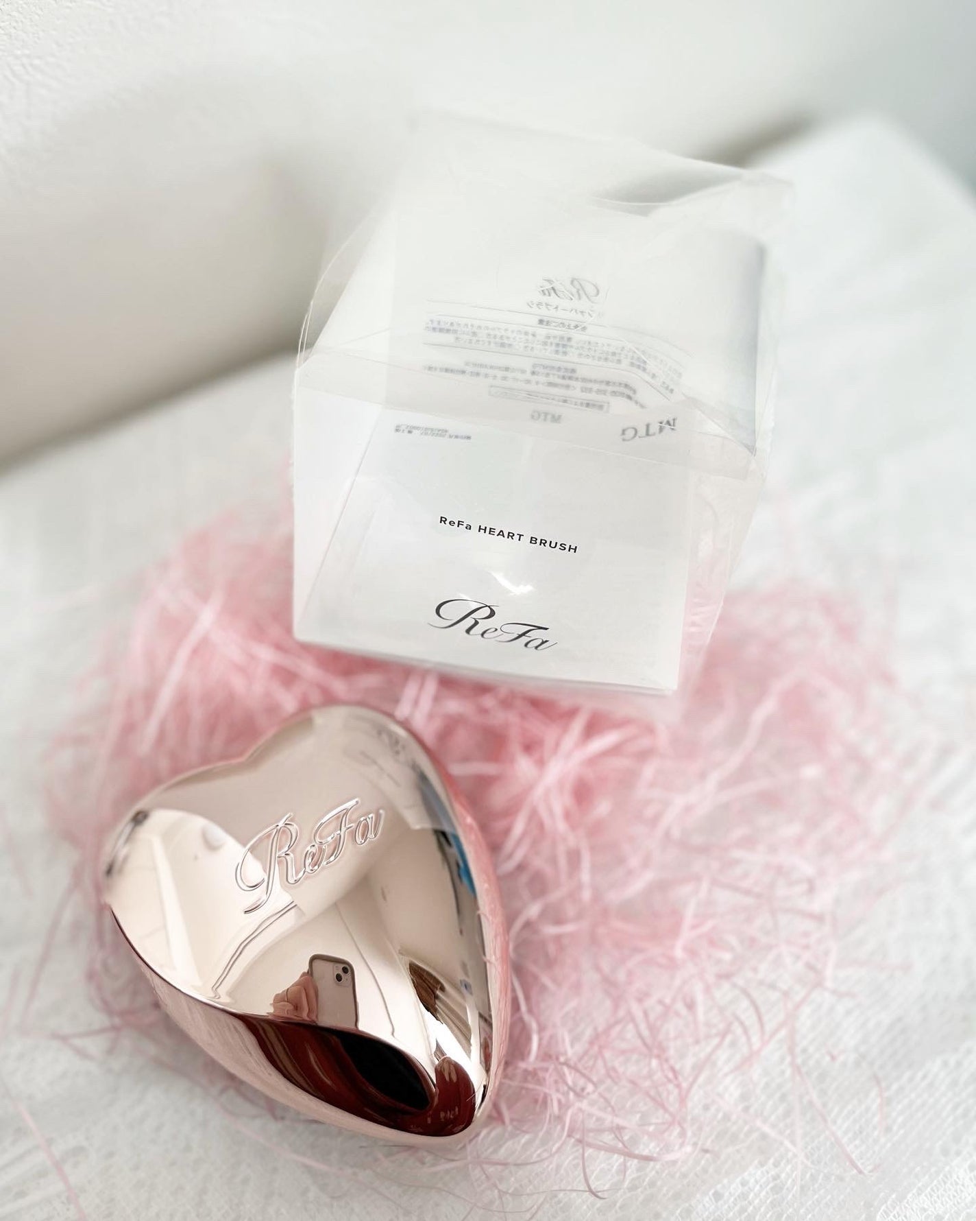 リファ ハートブラシ/ReFa/頭皮ケアを使ったクチコミ(1枚目)
