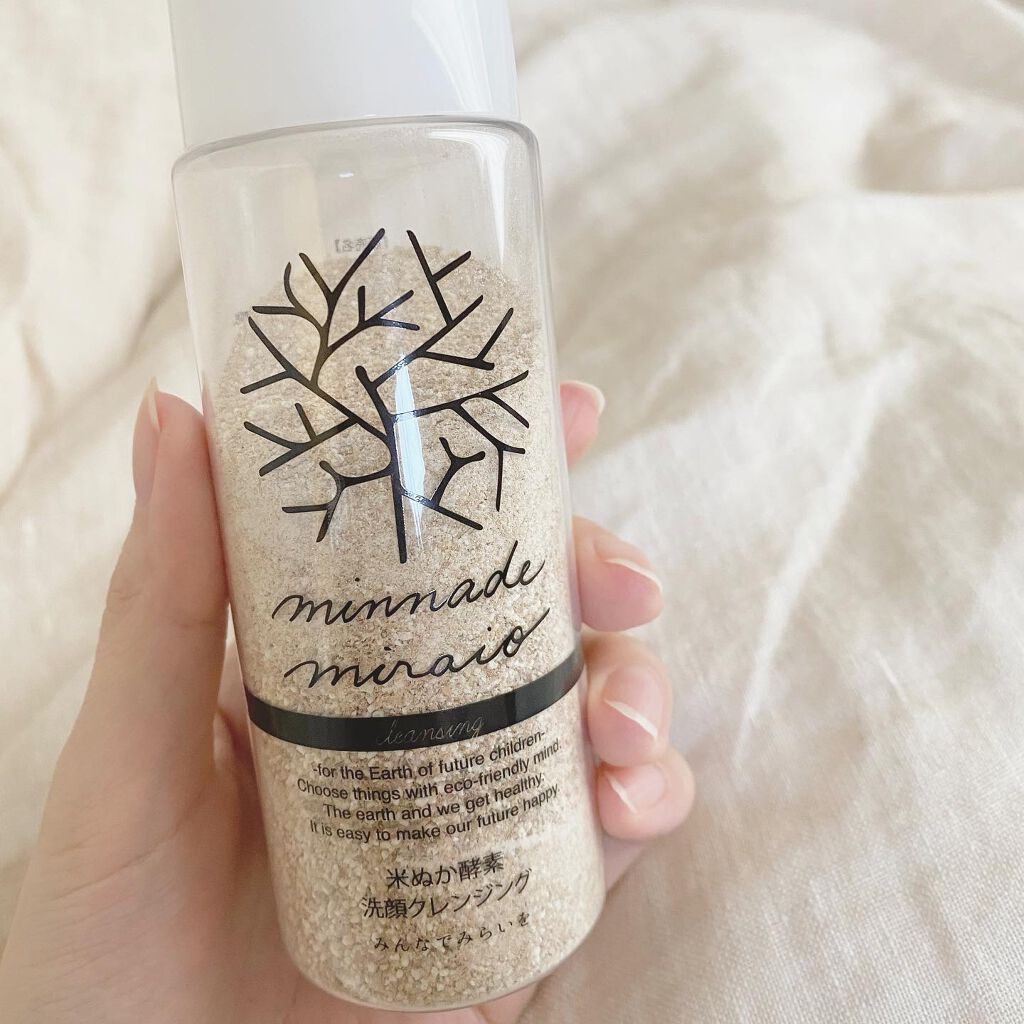 米ぬか酵素洗顔クレンジング/みんなでみらいを/洗顔パウダーを使ったクチコミ(1枚目)