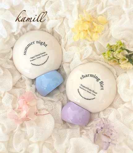 パフューマリー ハンド&ネイルクリーム チャーミングフラート 50ml/カミール/ハンドクリームを使ったクチコミ(1枚目)