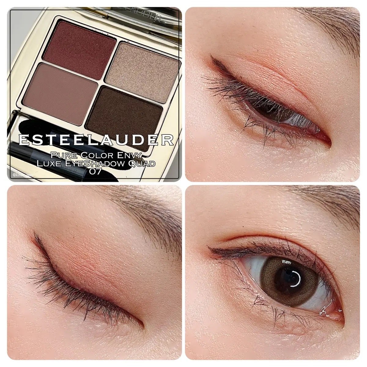 ピュア カラー エンヴィ リュクス アイシャドウ クアッド /ESTEE LAUDER/アイシャドウパレットを使ったクチコミ(2枚目)