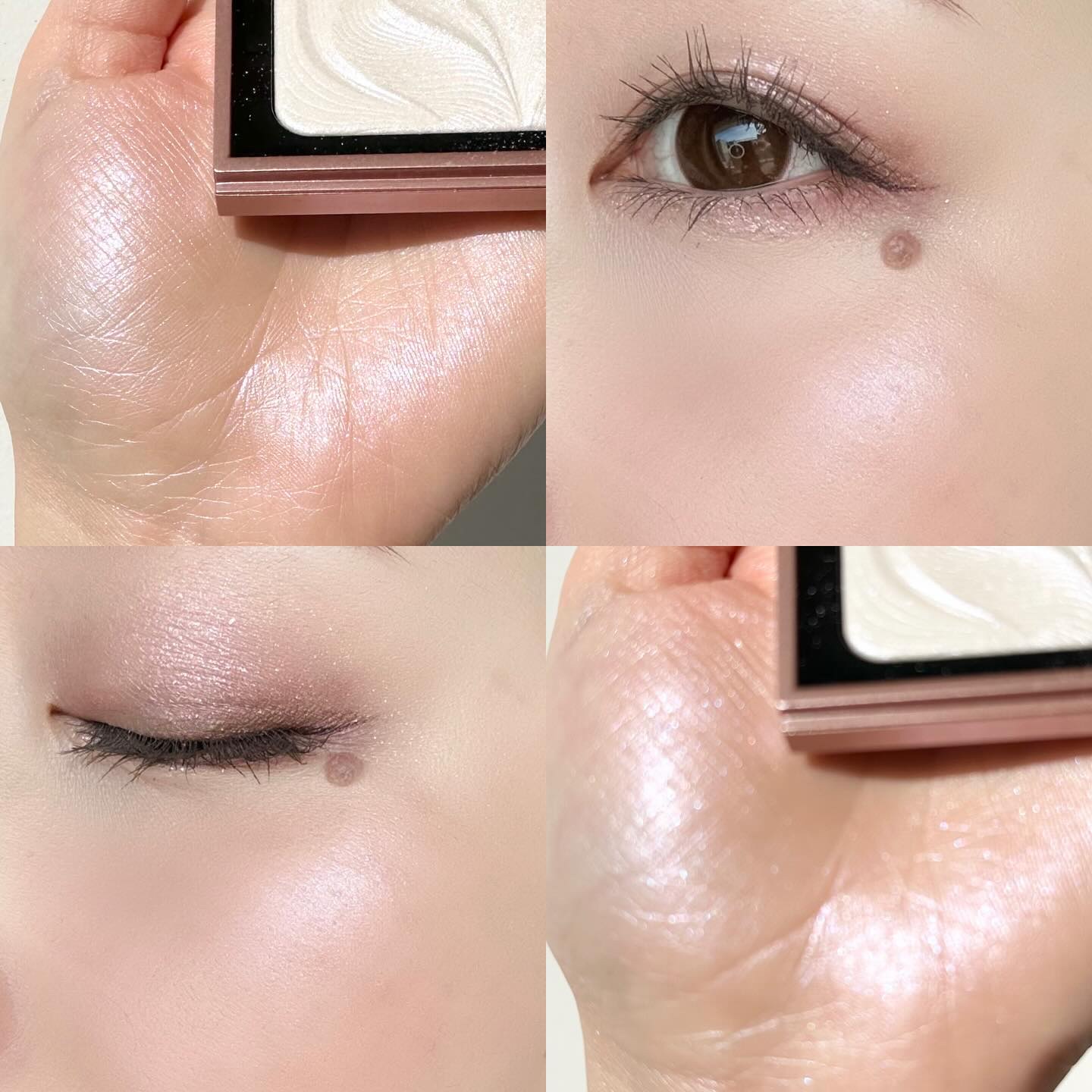 ハイライティング パウダー L44 ペタルグロウ/BOBBI BROWN/パウダーハイライトを使ったクチコミ（3枚目）