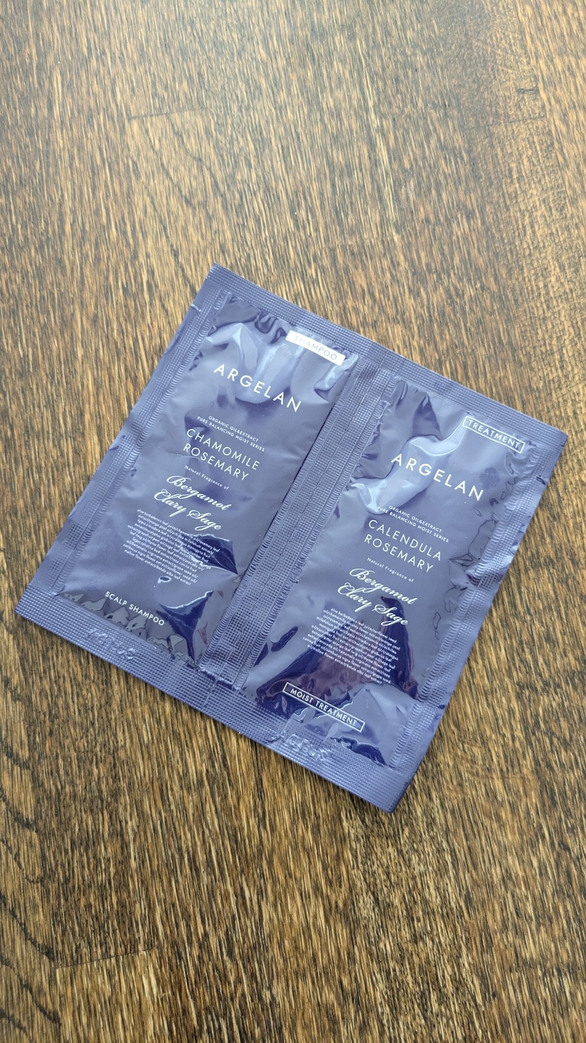 バランシング モイスト スカルプ シャンプー/ヘア トリートメント 1dayトライアル/アルジェラン/市販シャンプーを使ったクチコミ（2枚目）