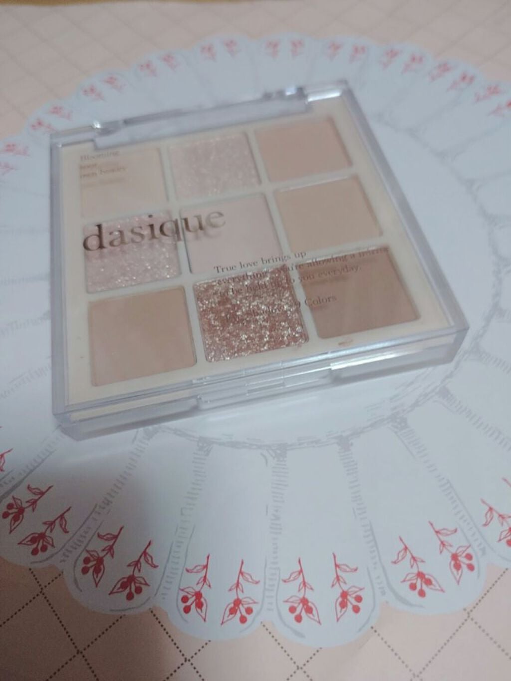 シャドウパレット/dasique/アイシャドウパレットを使ったクチコミ(1枚目)