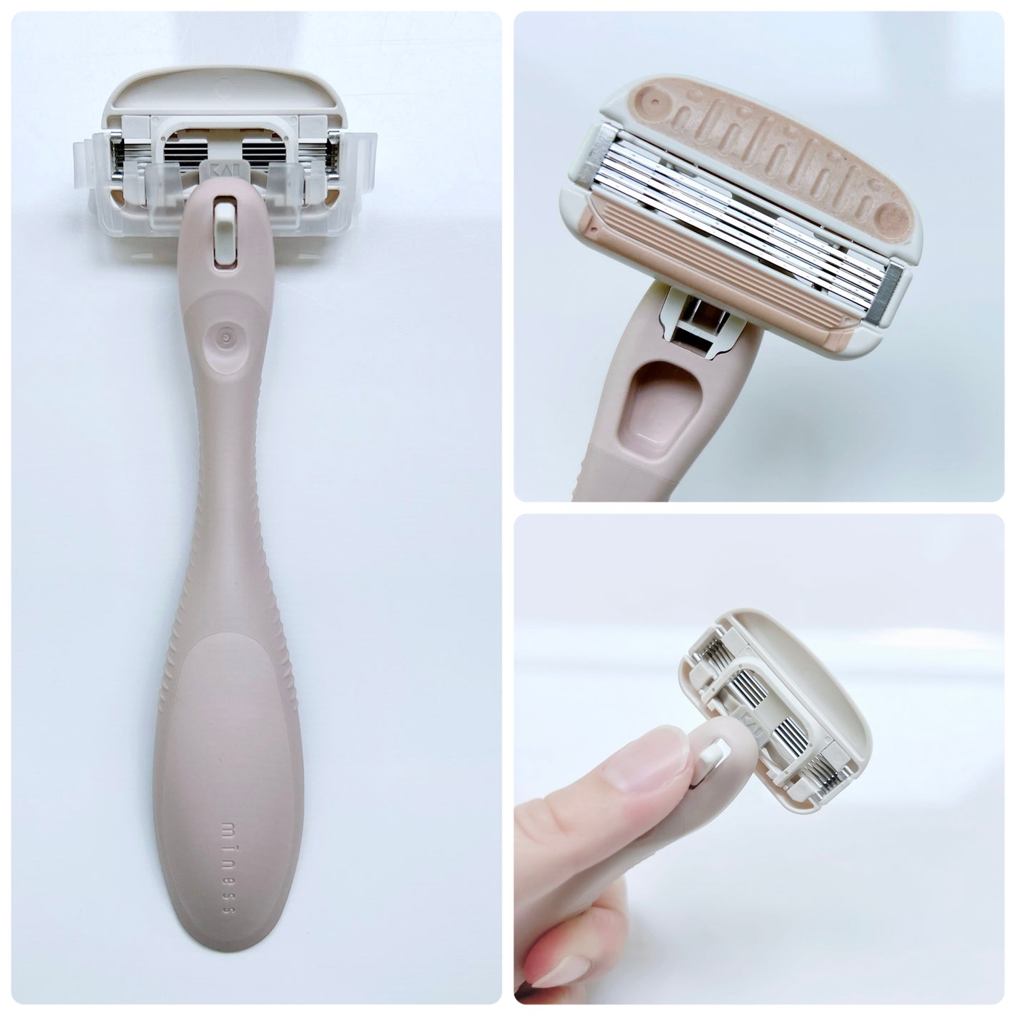 miness VIOデリケートゾーン用カミソリ/貝印/シェーバーを使ったクチコミ(3枚目)