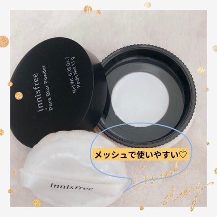 ポアブラー パウダー/innisfree/ルースパウダーを使ったクチコミ(2枚目)