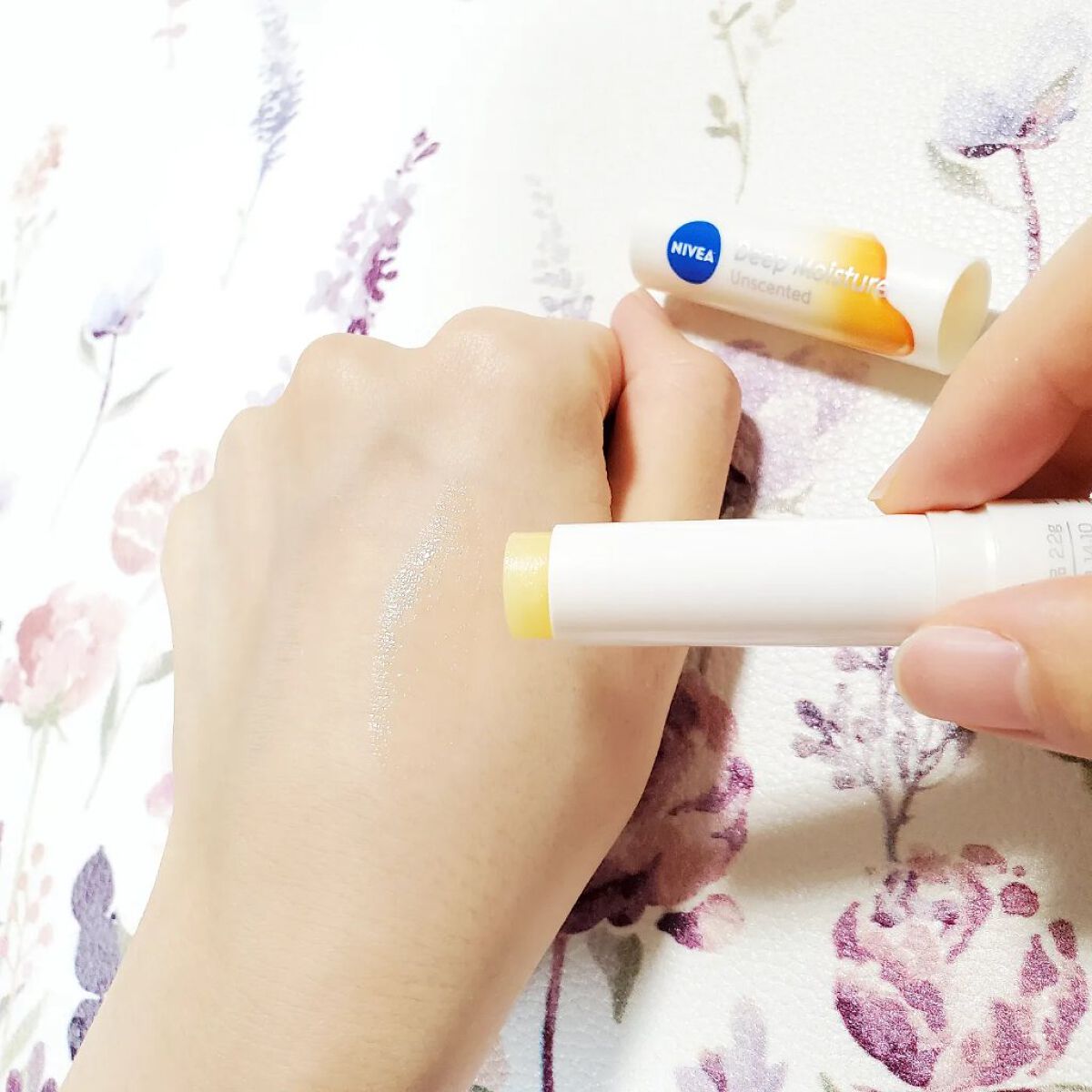 ニベア ディープモイスチャーリップ メルティタイプ/ニベア/リップクリームを使ったクチコミ（3枚目）