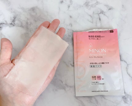 ミノン アミノモイスト ぷるぷるしっとり肌マスク/ミノン/シートマスク・パックを使ったクチコミ(5枚目)