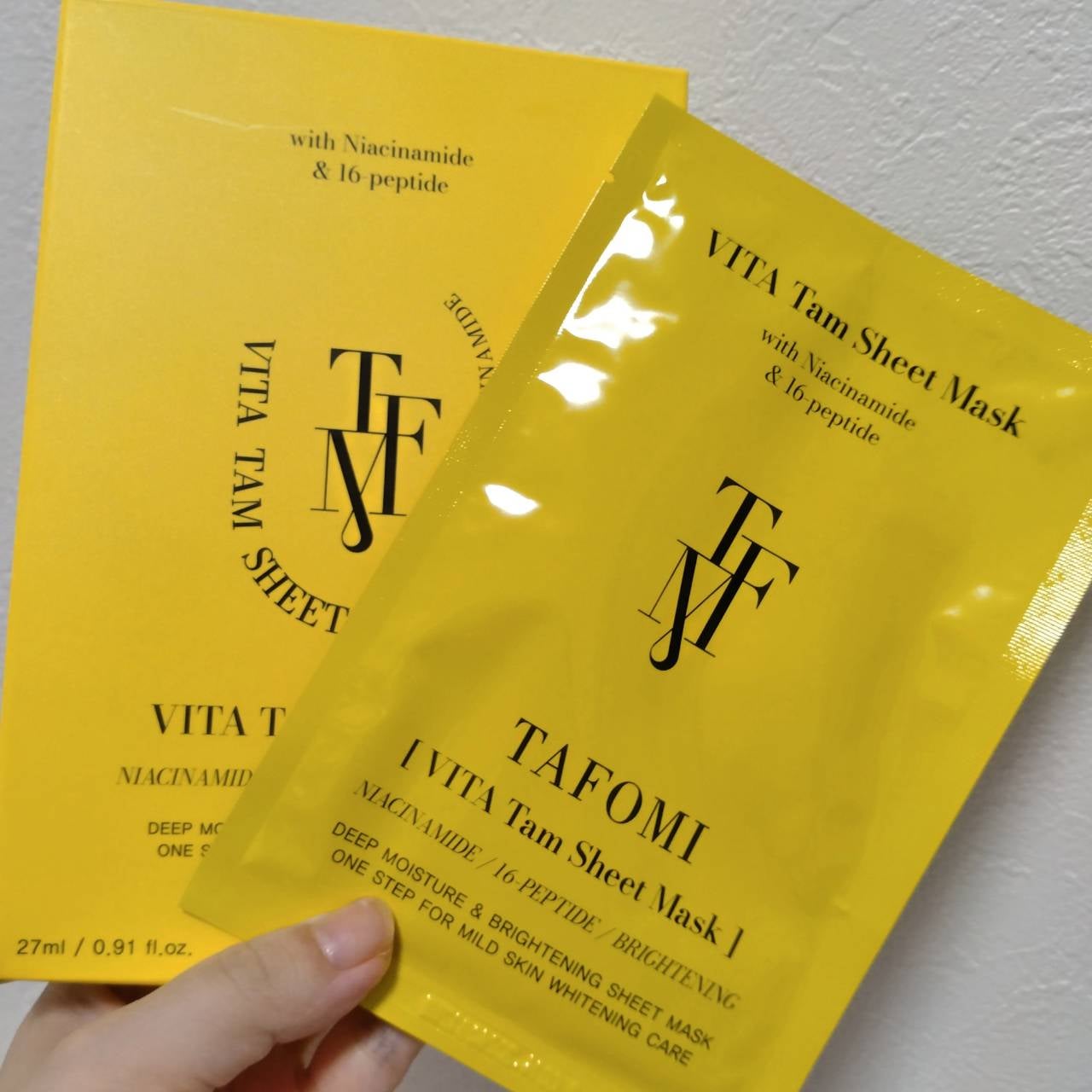 VITA Tam Sheet Mask/TAFOMI/シートマスク・パックを使ったクチコミ(4枚目)