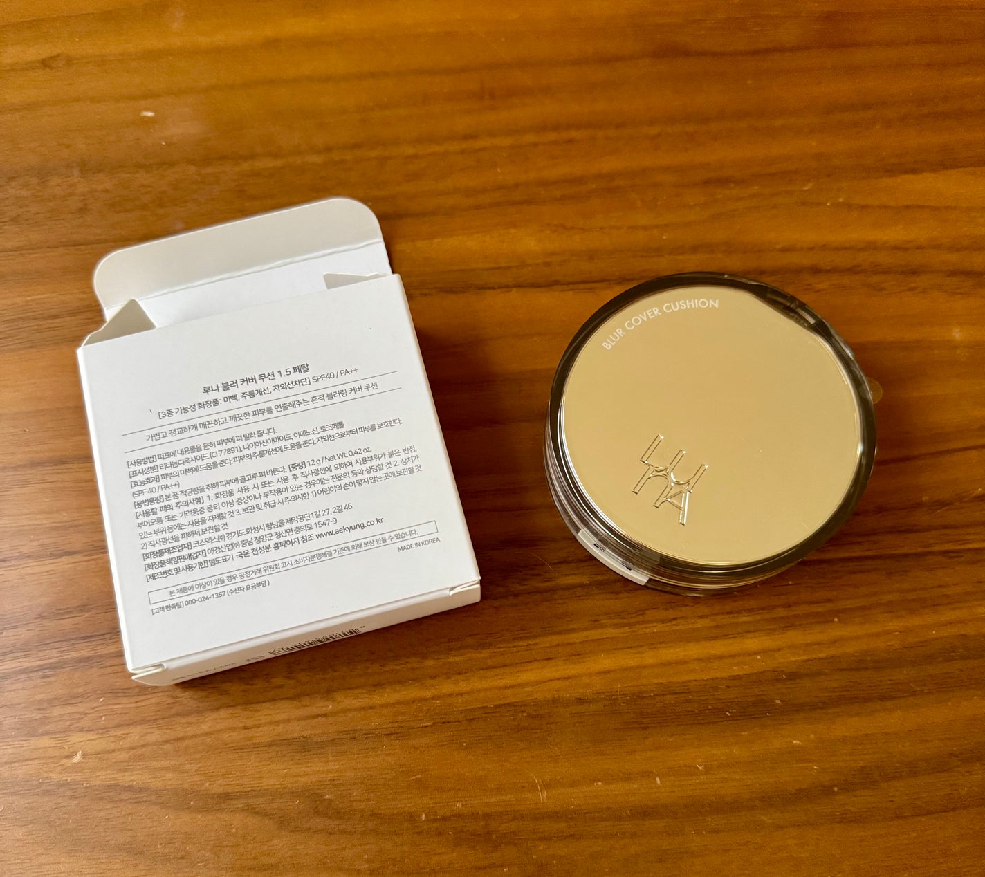 ブラーカバークッション/LUNA/クッションファンデーションを使ったクチコミ(3枚目)