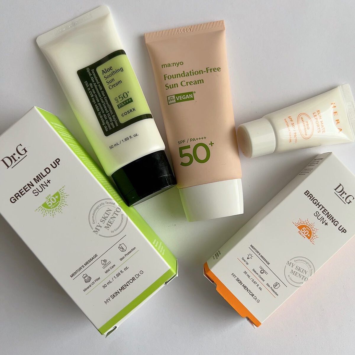 アロエスージングUVクリーム　SPF50+ PA+++/COSRX/日焼け止めクリームを使ったクチコミ（1枚目）