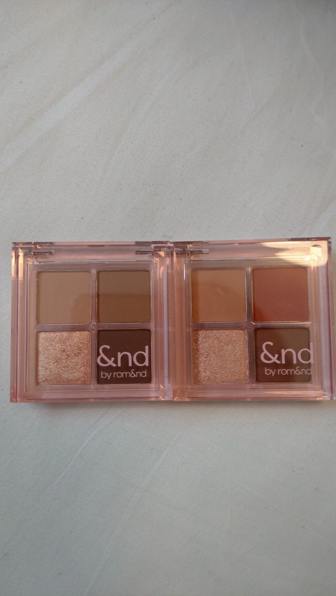 アンドバイロムアンド メロウアイパレット/&nd by rom&nd/アイシャドウパレットを使ったクチコミ(1枚目)