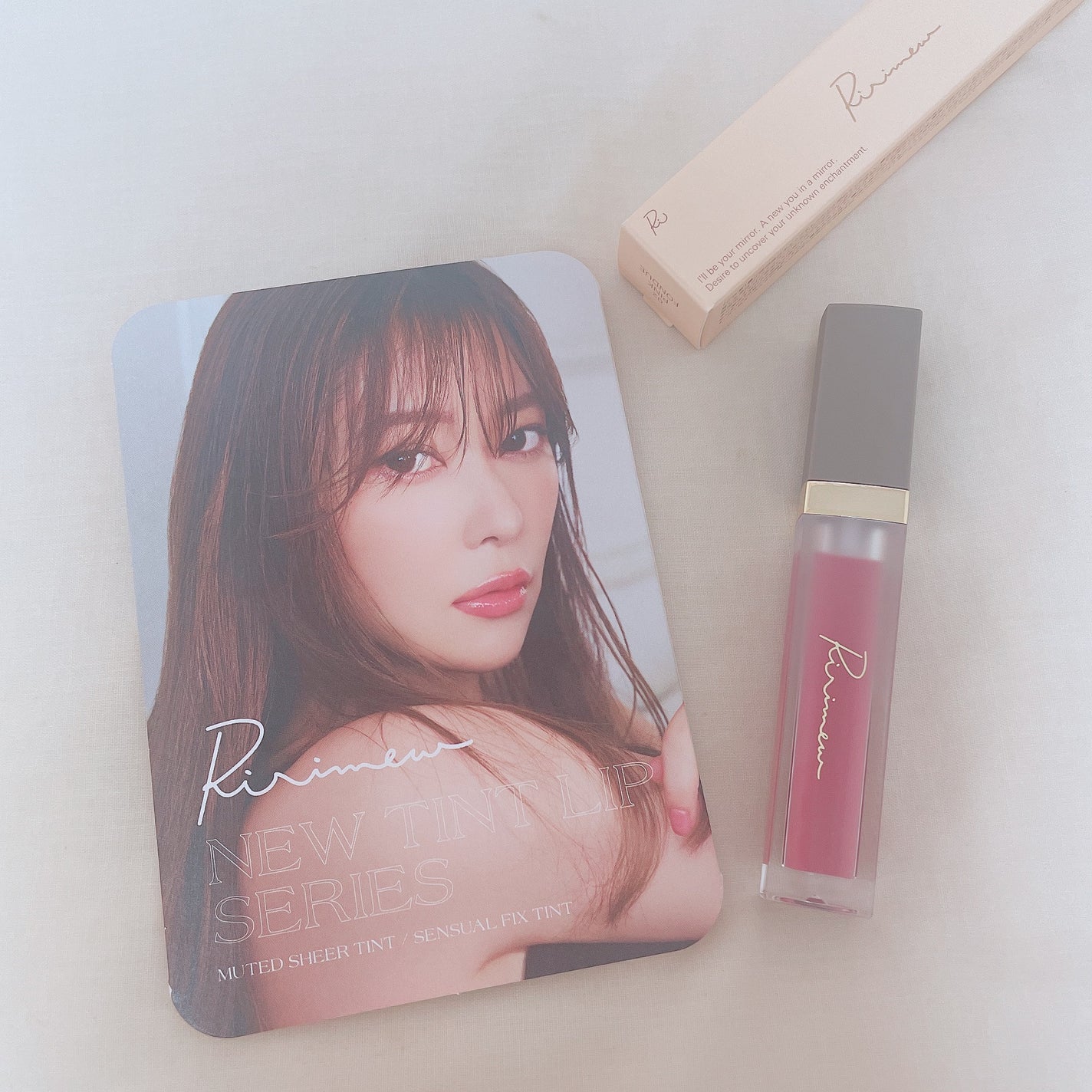 ミューテッドシアーティント/Ririmew/リップティントを使ったクチコミ(1枚目)