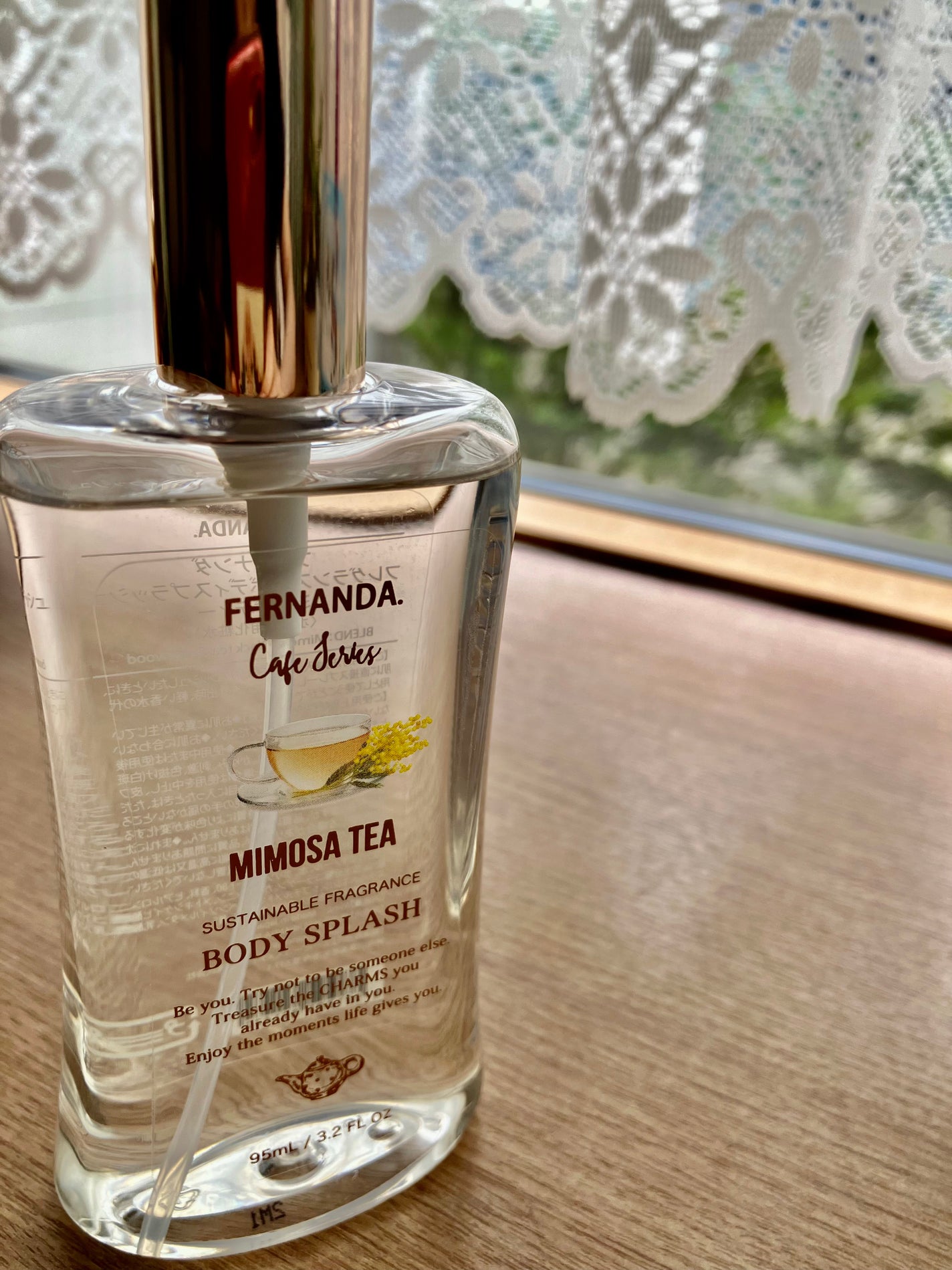 フレグランスボディスプラッシュ(ミモザティー)/フェルナンダ/香水(レディース)を使ったクチコミ(1枚目)