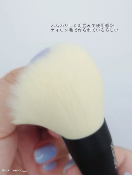 黒竹メイクブラシ9本セット-禅/SIXPLUS/メイクブラシを使ったクチコミ(6枚目)