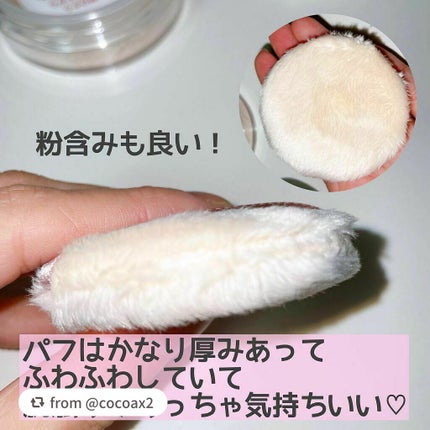 シルキールースモイストパウダー/キャンメイク/ルースパウダーを使ったクチコミ(3枚目)