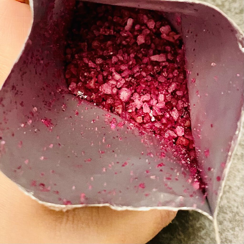 バスソルト ハッピーフォーミー ロータス＆ジャスミンの香り/クナイプ/無機塩系入浴剤を使ったクチコミ（2枚目）