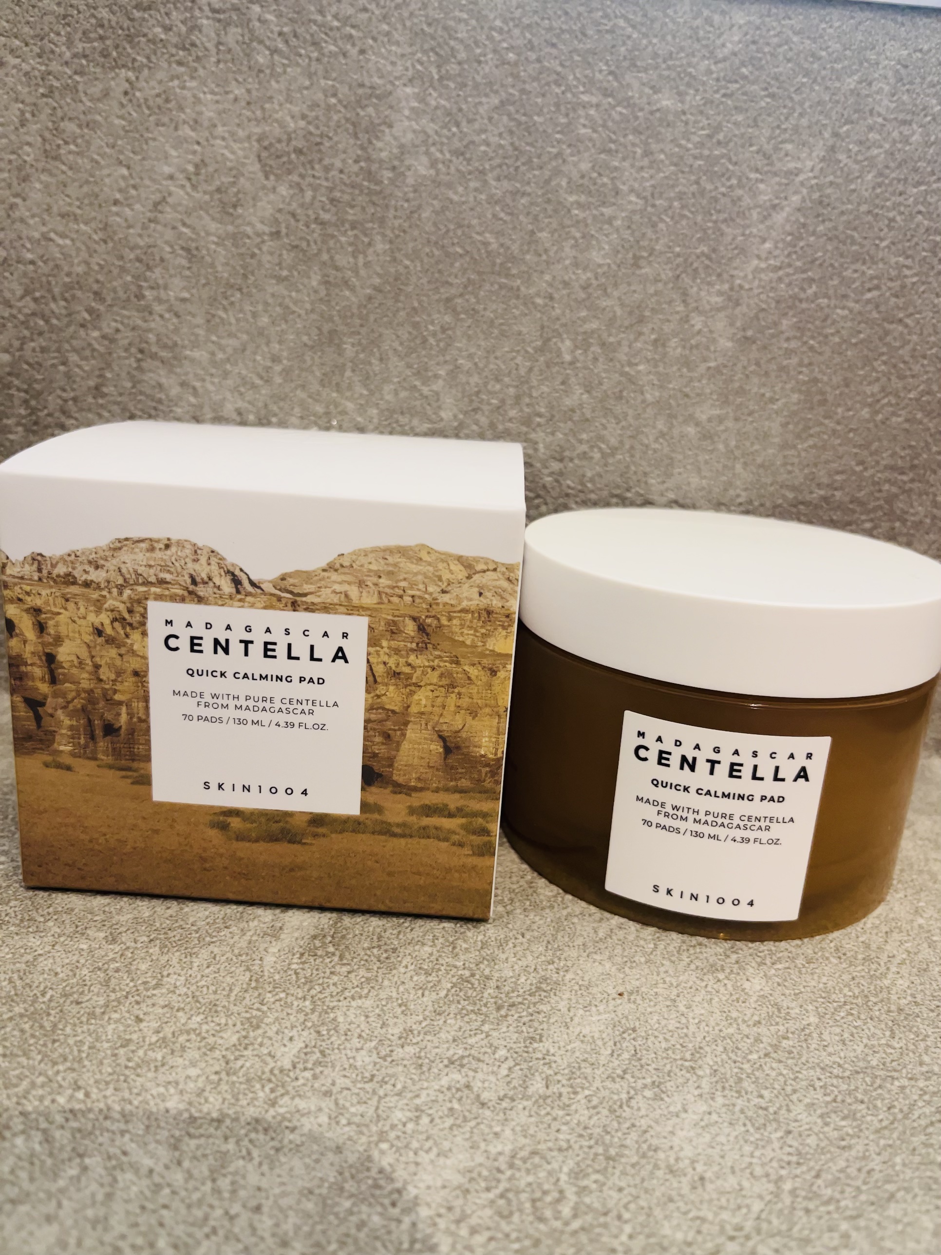 センテラ クイックカーミングパッド/SKIN1004/トナーパッドを使ったクチコミ（1枚目）