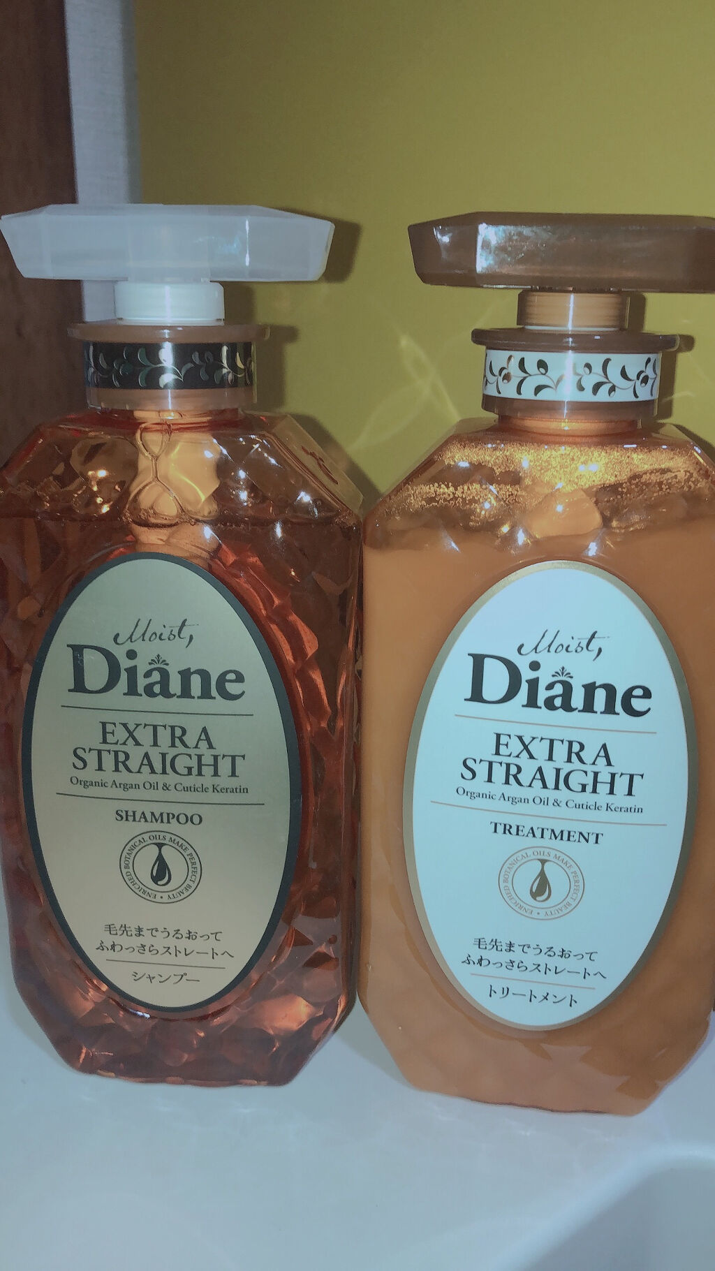 パーフェクトビューティ モイストダイアン エクストラストレート シャンプー/トリートメント シャンプー450ml/ダイアン/市販シャンプーを使ったクチコミ（2枚目）