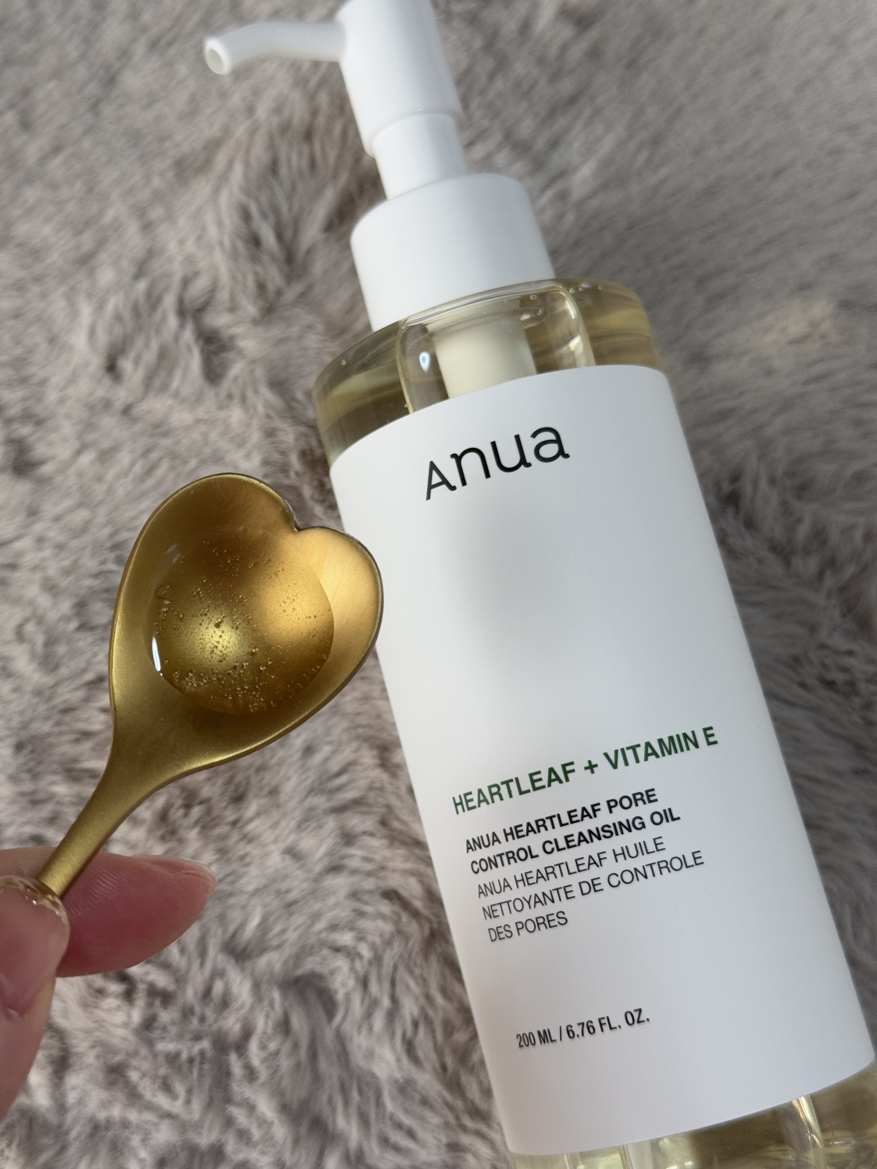 ドクダミ ポアコントロールクレンジングオイル/Anua/オイルクレンジングを使ったクチコミ（2枚目）