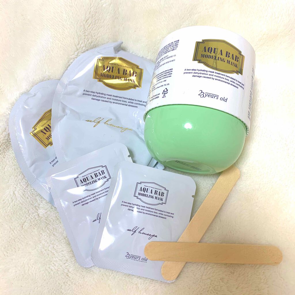 アクアバムモデリングマスク/23years old/洗い流すパック・マスクを使ったクチコミ(1枚目)