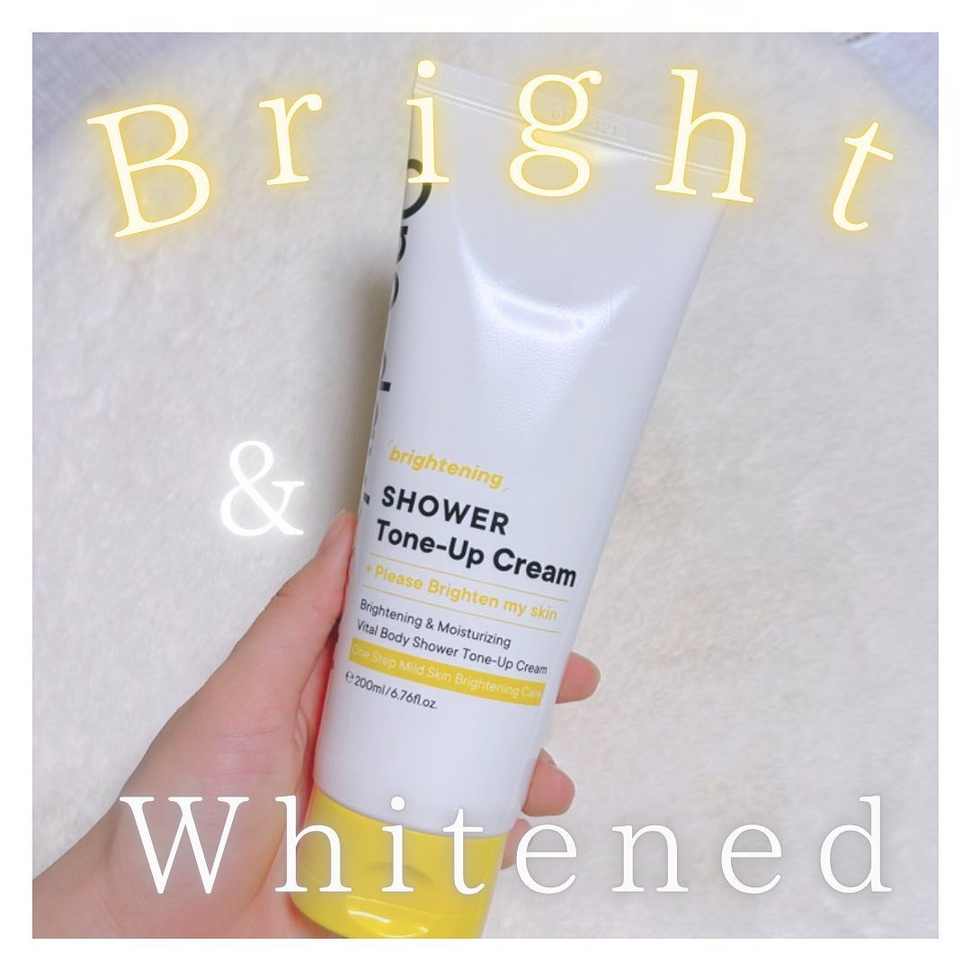 ブライトニングシャワートーンアップクリーム/One-day's you/ボディグッズを使ったクチコミ（1枚目）