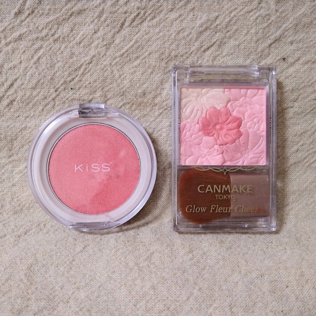 グロウフルールチークス/キャンメイク/パウダーチークを使ったクチコミ(1枚目)