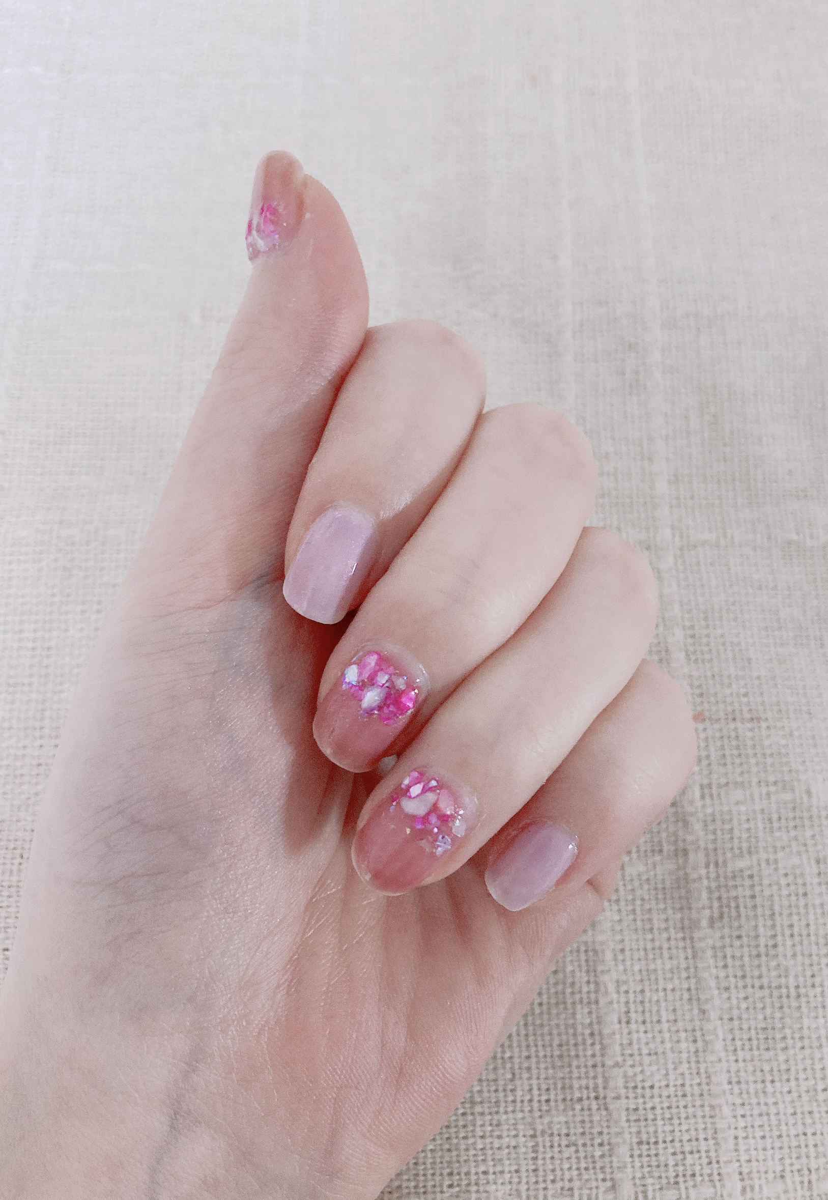 ベースコート/無印良品/ネイルトップコートを使ったクチコミ（1枚目）