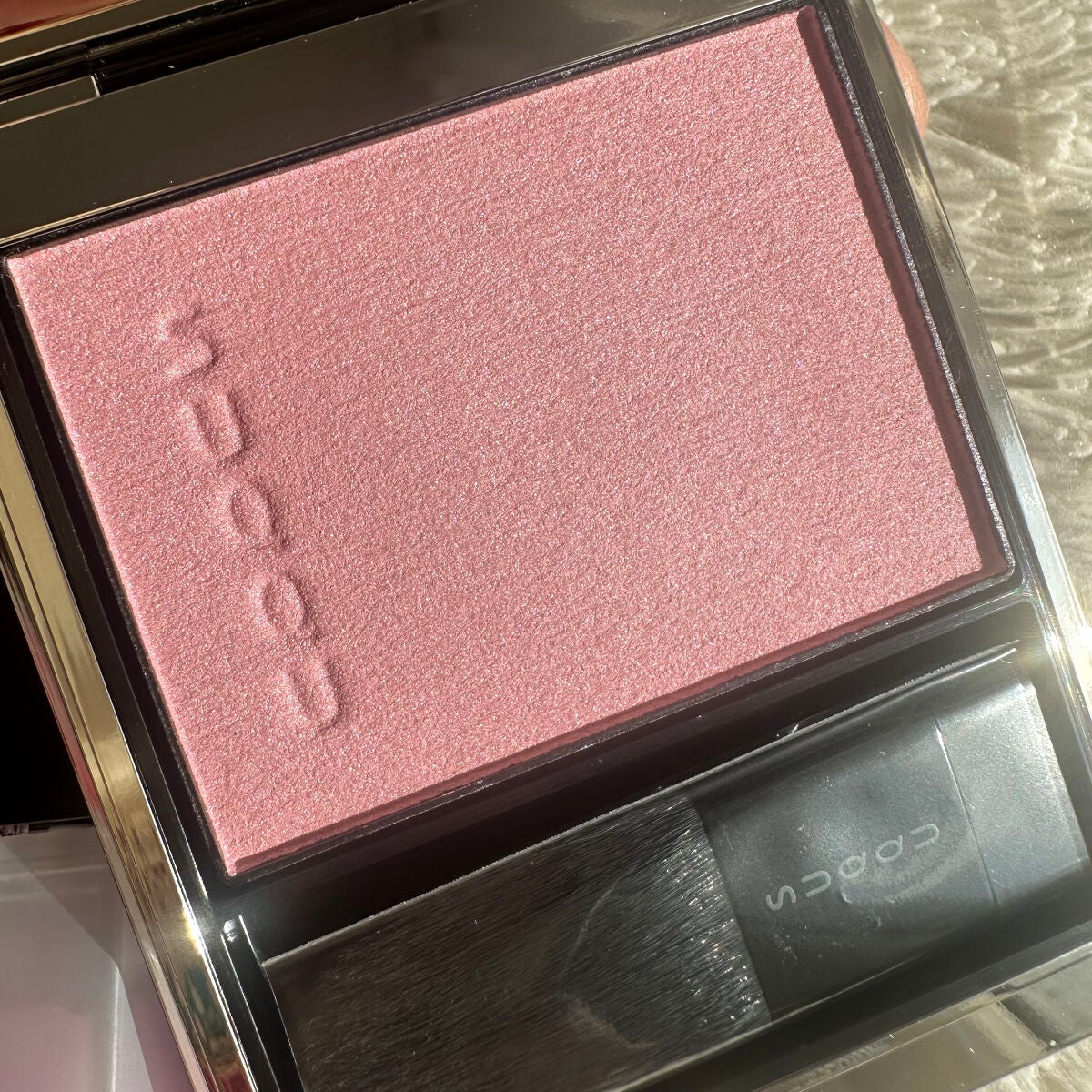 メルティング パウダー ブラッシュ/SUQQU/パウダーチークを使ったクチコミ(3枚目)