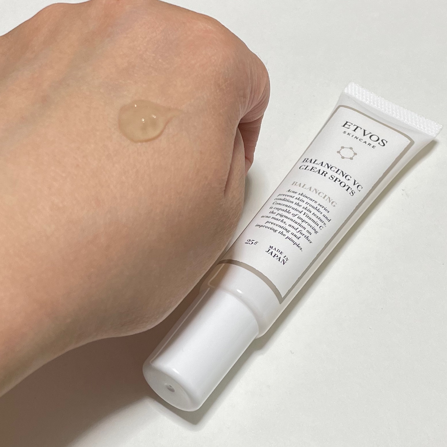 バランシングVCクリアスポッツ/エトヴォス/美容液を使ったクチコミ（2枚目）