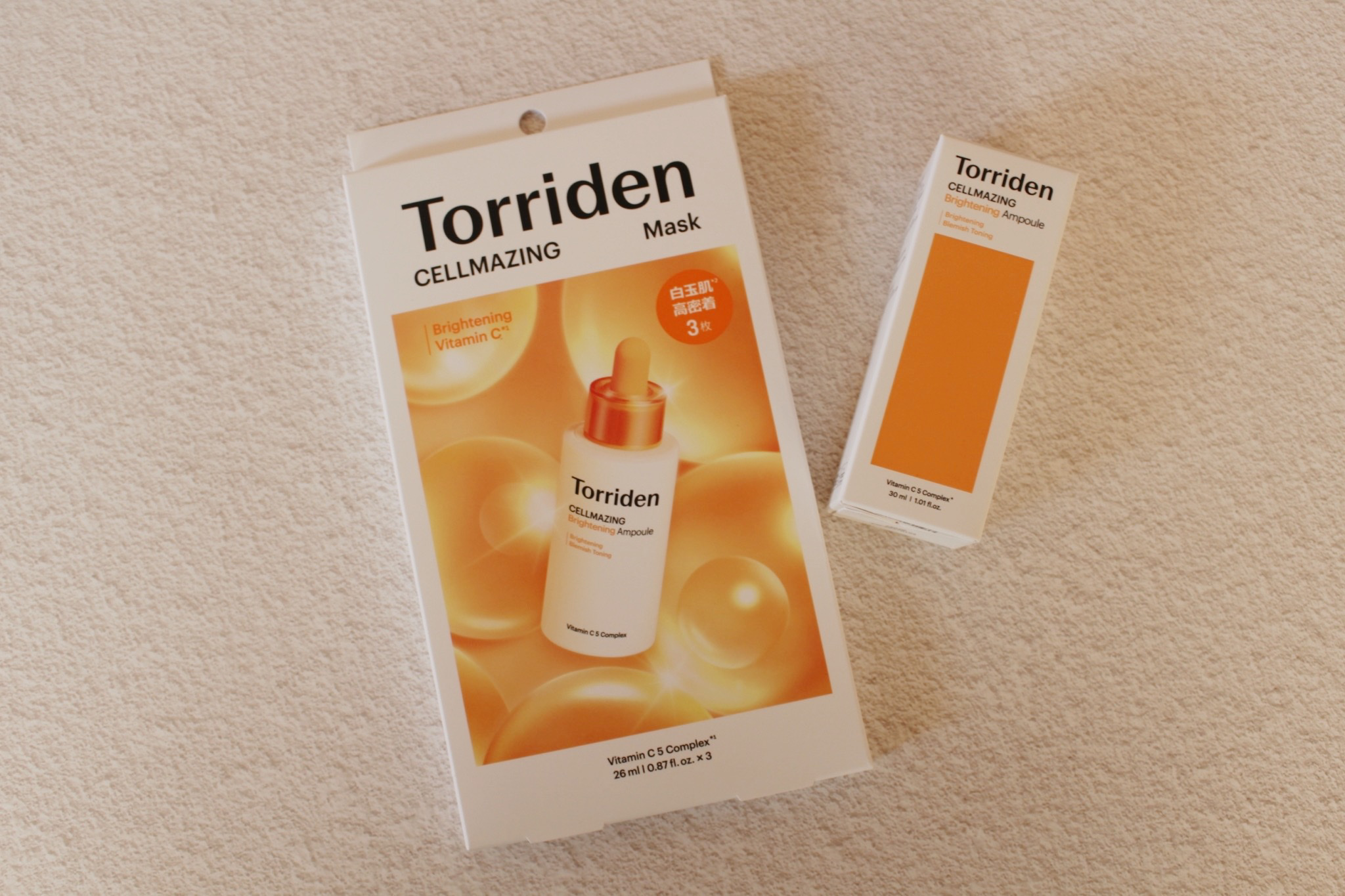 セルメイジング ビタC ブライトニングマスク/Torriden/シートマスク・パックを使ったクチコミ（1枚目）