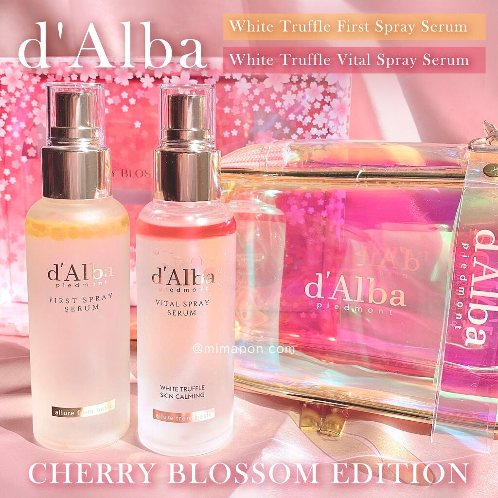 ダルバ ホワイトトリュフファーストスプレーセラム/ダルバ/ミスト状化粧水を使ったクチコミ(1枚目)