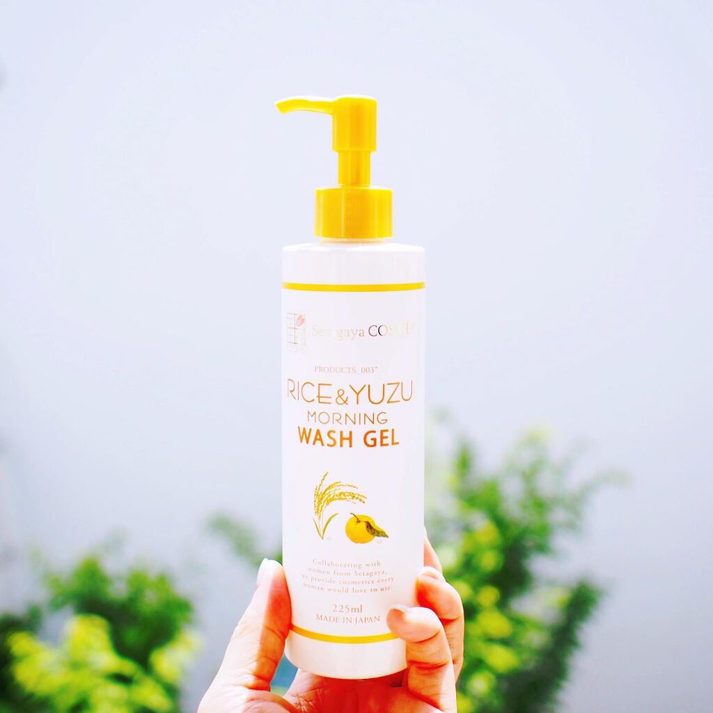 ライス＆ゆずモーニングウォッシュジェル/世田谷コスメ/その他洗顔料を使ったクチコミ（1枚目）