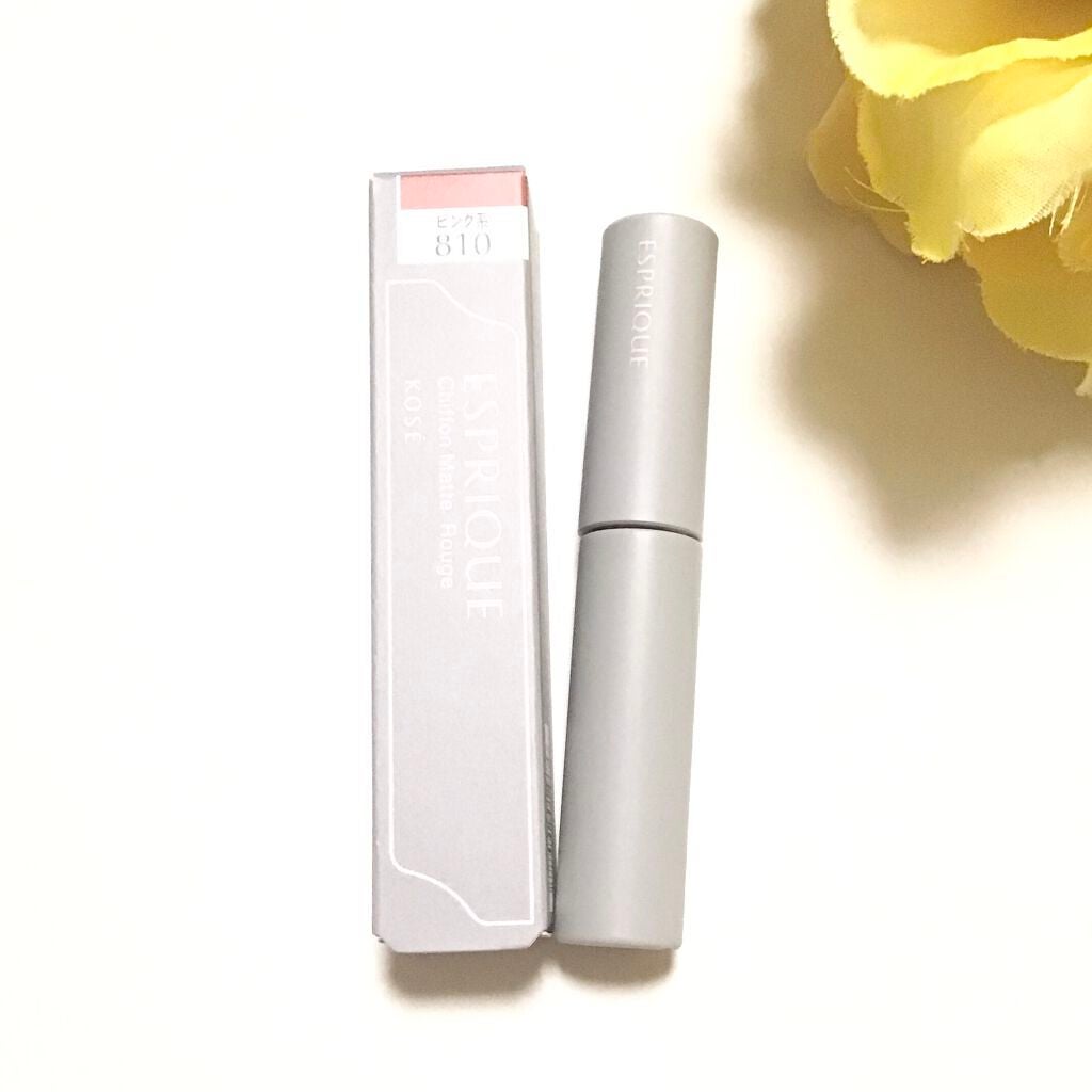 シフォンマット ルージュ/ESPRIQUE/口紅を使ったクチコミ(1枚目)