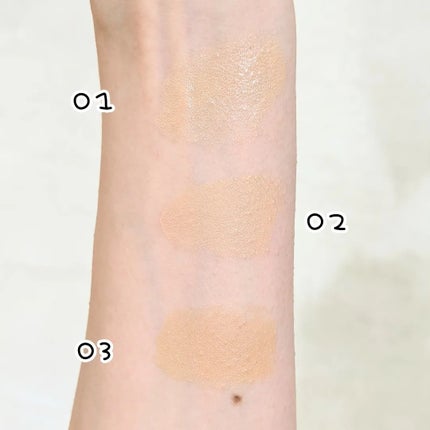 アクアリー スキンウェア カバー/ESPRIQUE/クッションファンデーションを使ったクチコミ(3枚目)