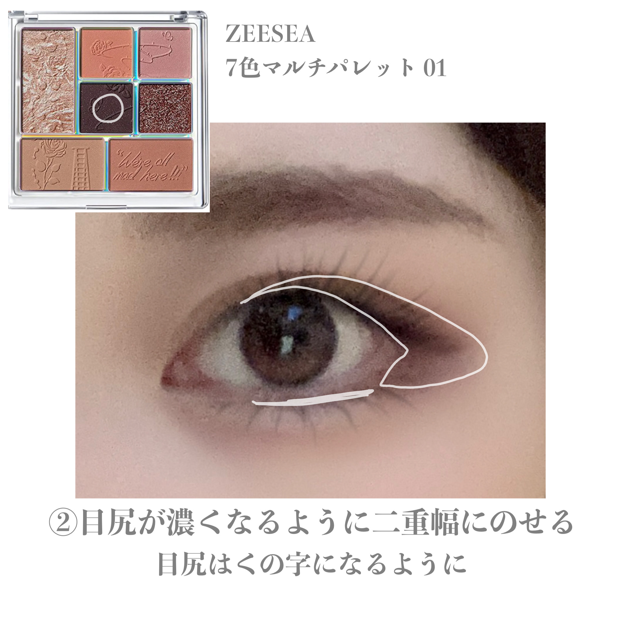 試してみた】7色マルチパレット ZEESEAの人気色・イエベブルベ別の