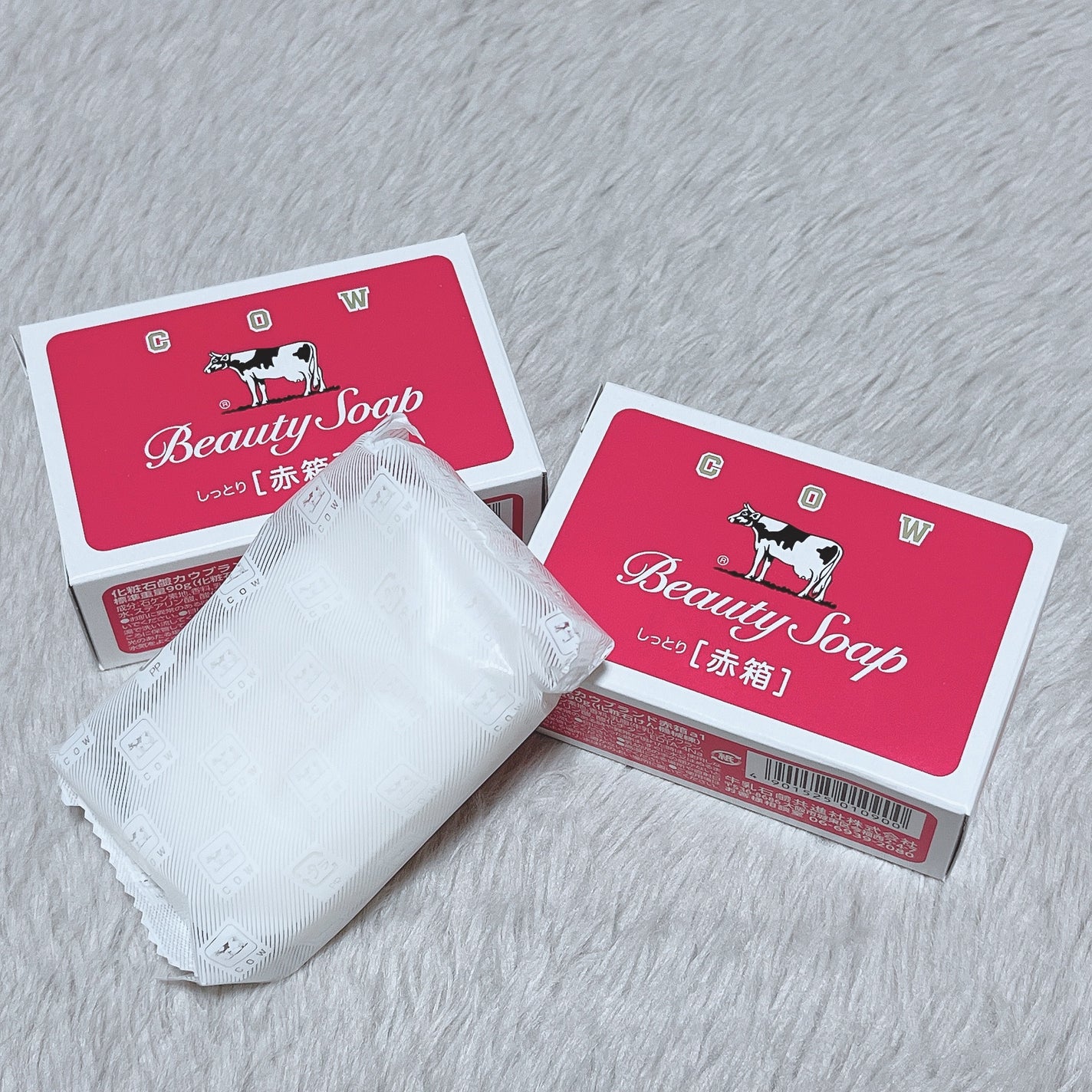 赤箱 (しっとり)/カウブランド/洗顔石鹸を使ったクチコミ(1枚目)