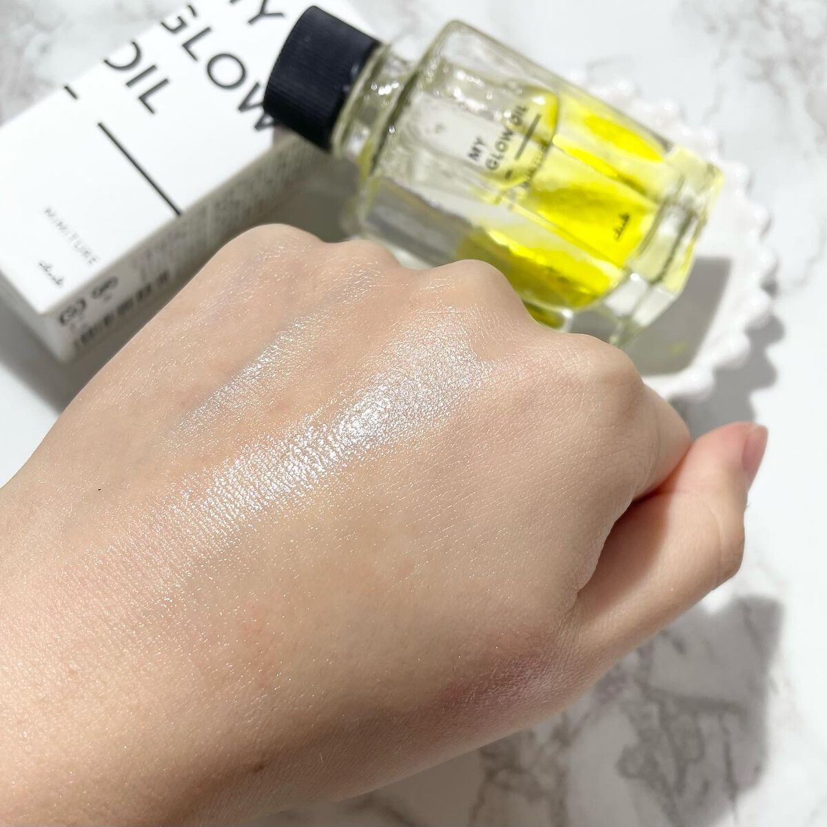 ミミチュール マイ グロウ オイル/クラブ/ブースター・導入液を使ったクチコミ(4枚目)