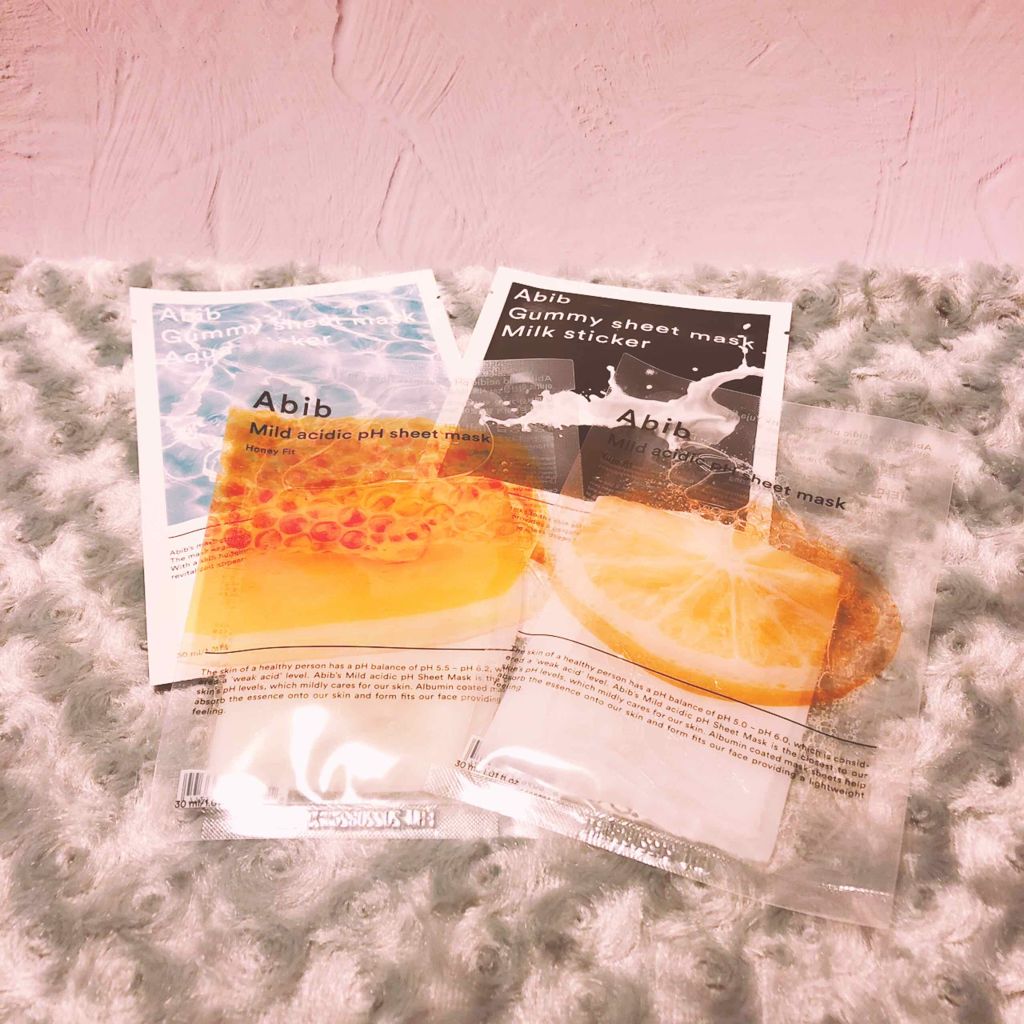 ガムシートマスク コラーゲン※10ミルク※11ステッカー/Abib /シートマスク・パックを使ったクチコミ（1枚目）