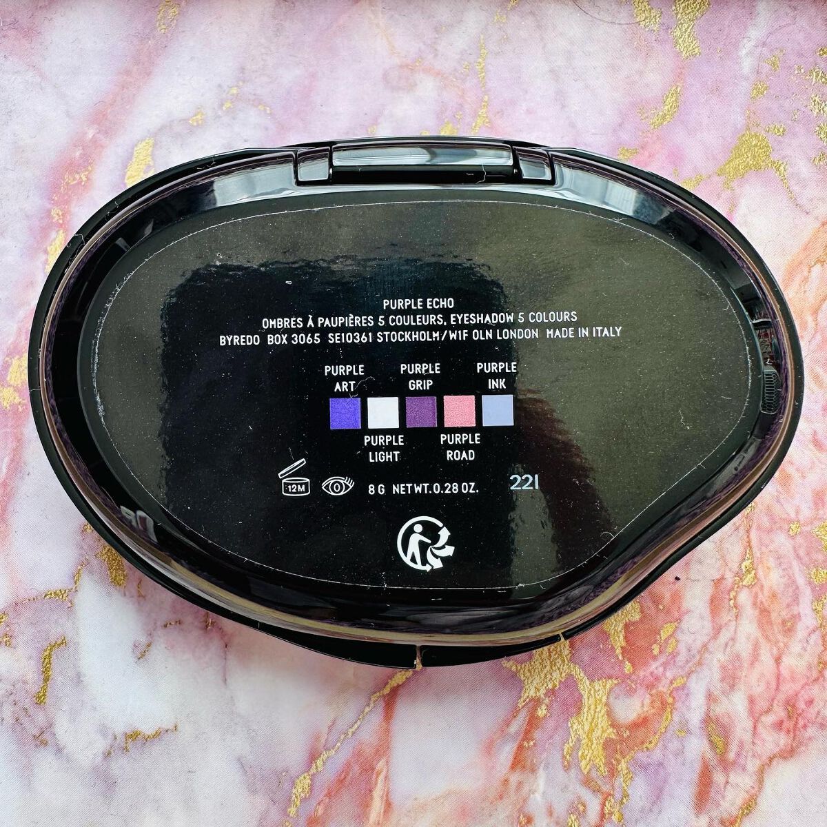 Eyeshadow 5 Colour Compacts/BYREDO/アイシャドウパレットを使ったクチコミ(3枚目)