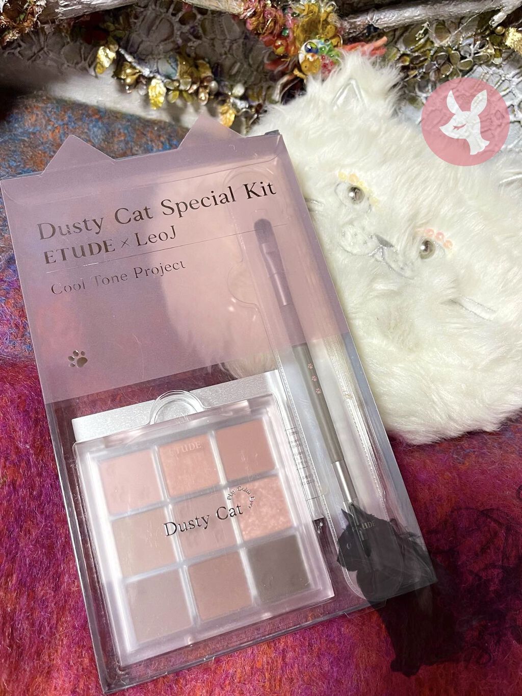 プレイカラーアイズ ダスティキャット/ETUDE/アイシャドウパレットを使ったクチコミ（1枚目）