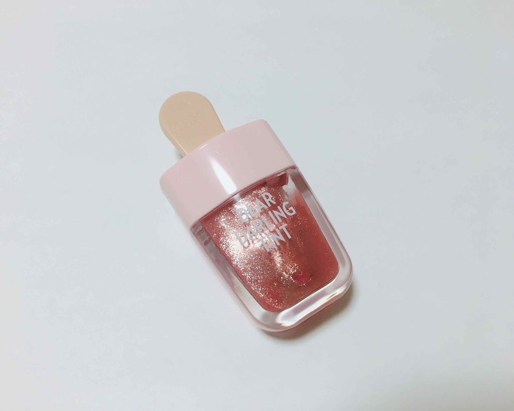 ディアダーリン ウォータージェルティント （アイスティント）/ETUDE/口紅を使ったクチコミ（1枚目）