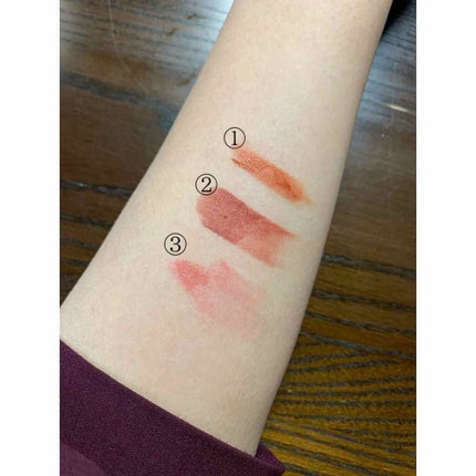 BEBE COLOR LIP BALM/3CE/口紅を使ったクチコミ(2枚目)