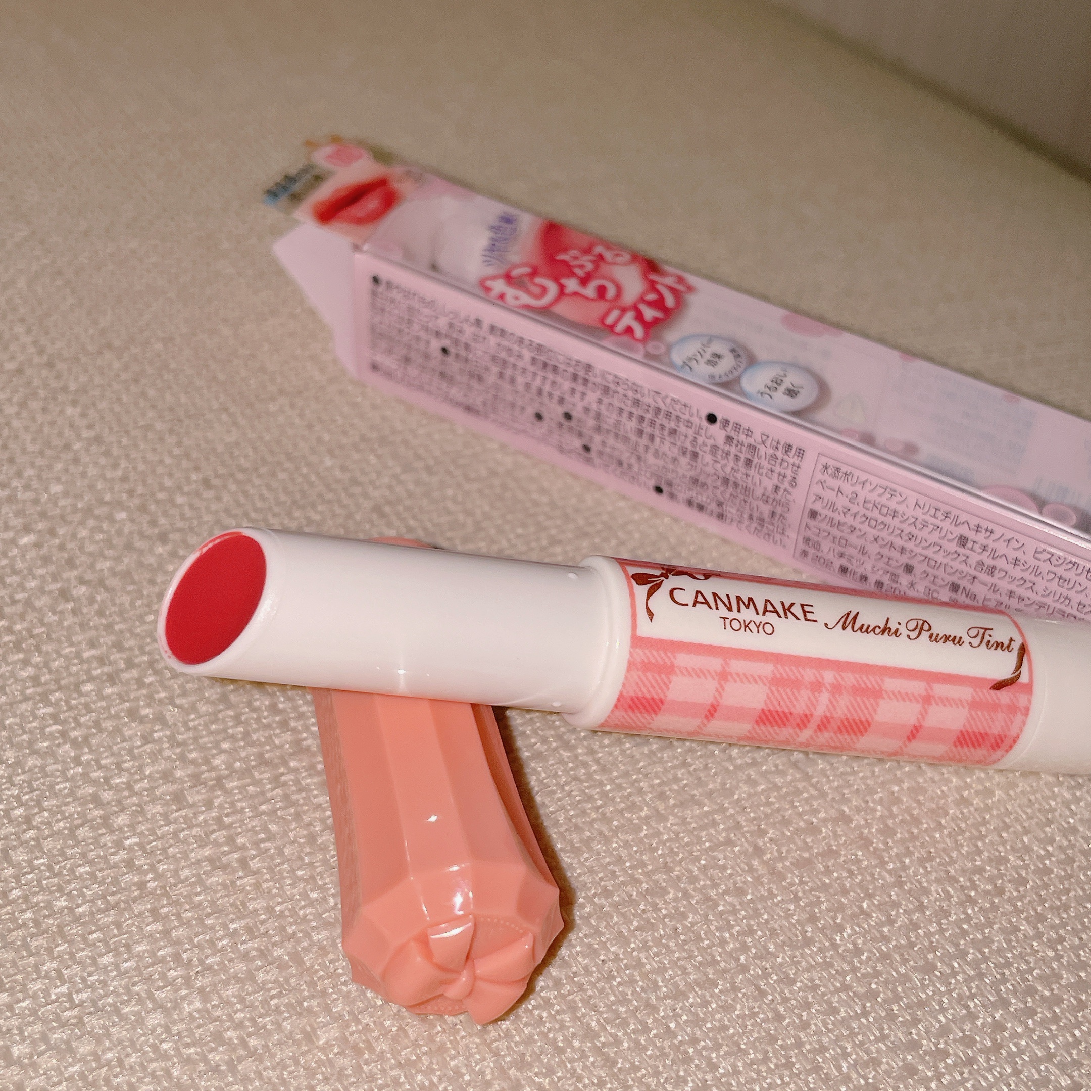 むちぷるティント/キャンメイク/リップティントを使ったクチコミ（3枚目）
